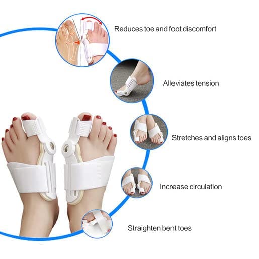 Foot Care Toe Bunion Splint Corrector Orthopedic Braces - Image 2